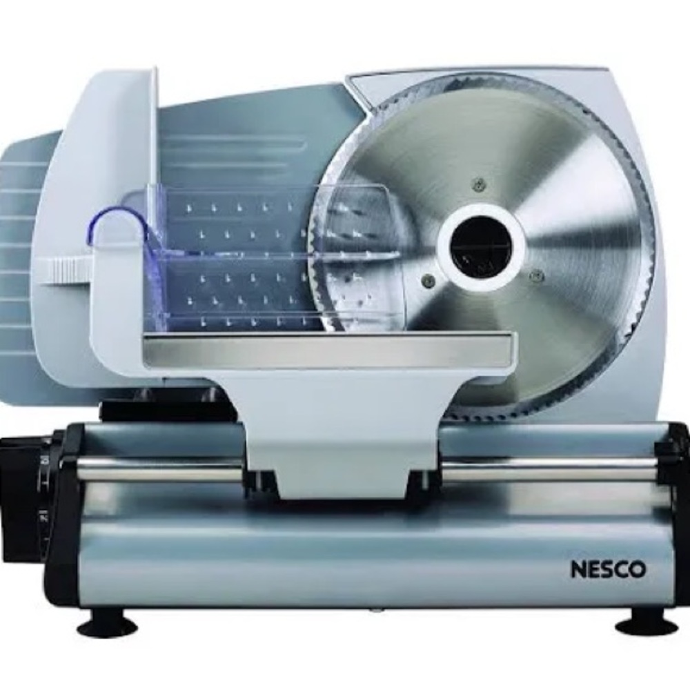 NESCO FS-200, Food Slicer, Aluminum with 7.5 inch Stainless Steel Blade